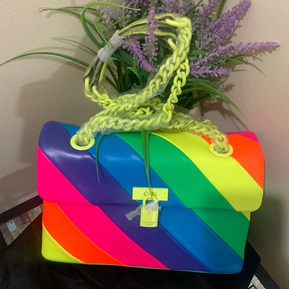 Kurt Geiger London Large Brixton Lock Leather Convertible Bag - Picture 2 of 16